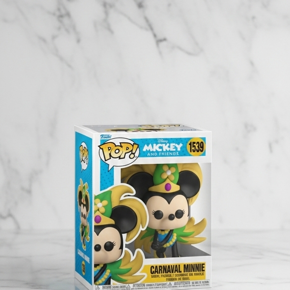 Funko Other - Funko Carnaval Minnie Pop Figure with Black and Green